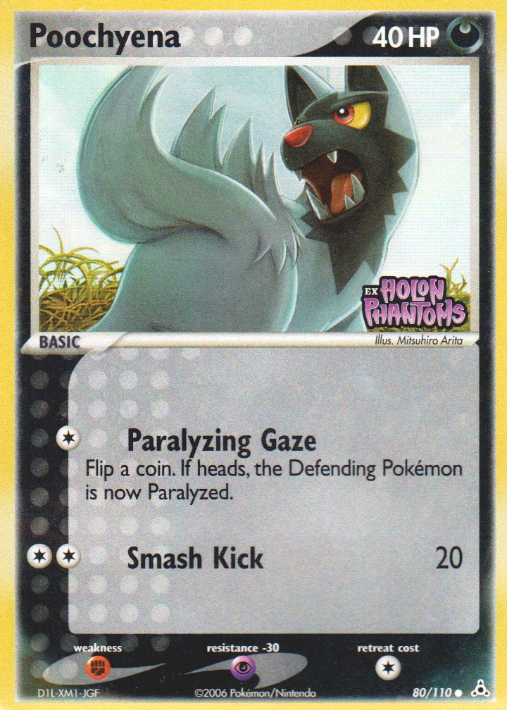 Poochyena - 80/110 - Common - Reverse Holo